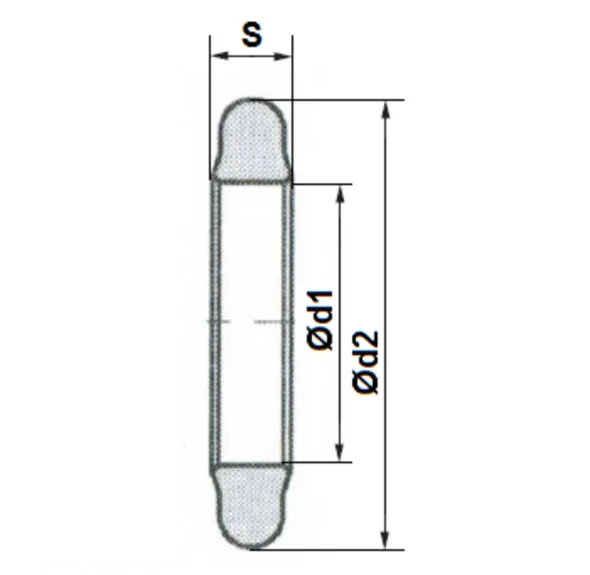JOINT D&rsquo;ÉTANCHÉITÉ BRIDE HAUTE PRESSION 1 / 2&Prime;