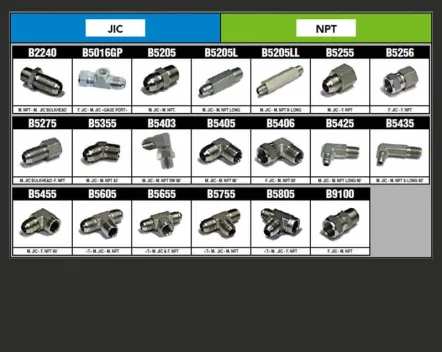 JIC & NPT Adapter