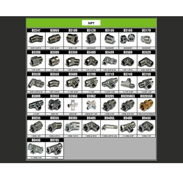 NPT Thread adapters