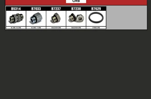 Adaptateurs FILETS ORB