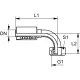 RACCORD 90° FEM ORFS 5 / 8&Prime; X 5 / 8&Prime;