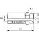 PA 7** HB (Mâle BSPP cône 60°)