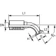 RACCORD 60° CODE 62 1&Prime; X 1&Prime;