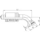 RACCORD 70° CODE 62 1&Prime; X 1&Prime;