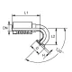 RACCORD 120° CODE 61 1-1 / 4&Prime; X 1-1 / 4&Prime;