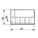 FERRULE BSG100RI / 100R4 (NON-SKIVE) 1-1 / 2&Prime;