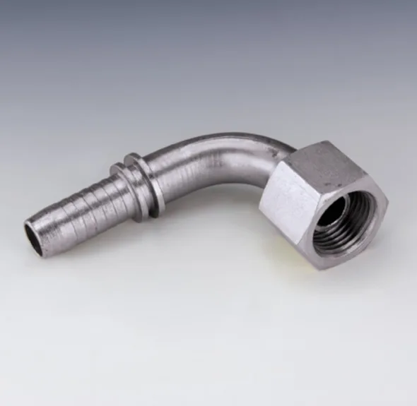 RACCORD 90° FEM BSPP CÔNE 60° 1 / 8&Prime; X 1 / 4&Prime;
