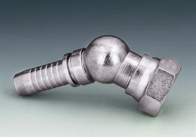 RACCORD 45° COMPACT FEM BSPP CÔNE 60° 1 / 4&Prime; X 1 / 4&Prime;