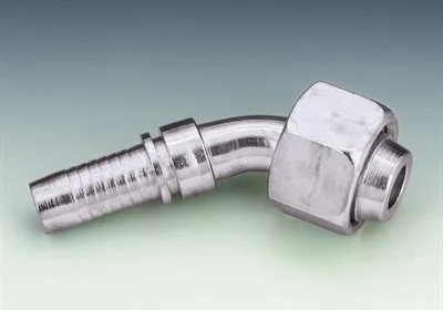 RACCORD 45° FEM MÉTRIQUE M12 X 1.5 X 1 / 4&Prime;