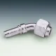 RACCORD 45° FEM MÉTRIQUE M12 X 1.5 X 1 / 4&Prime;