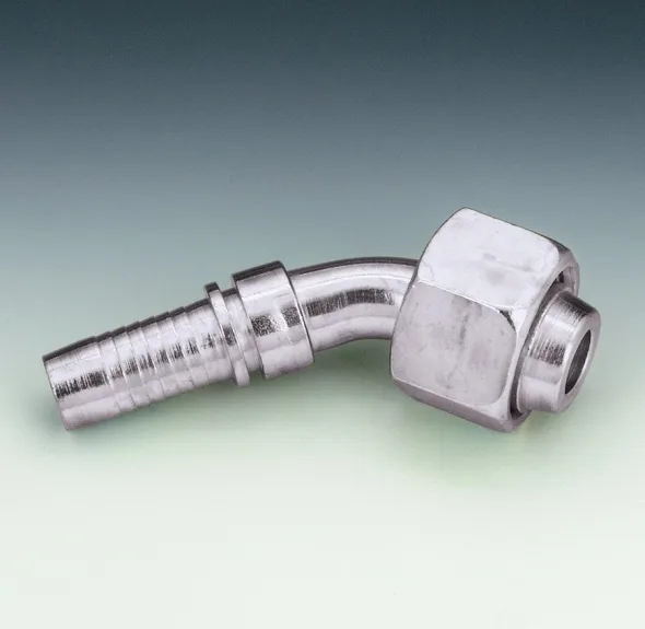 RACCORD 45° FEM MÉTRIQUE M12 X 1.5 X 1 / 4