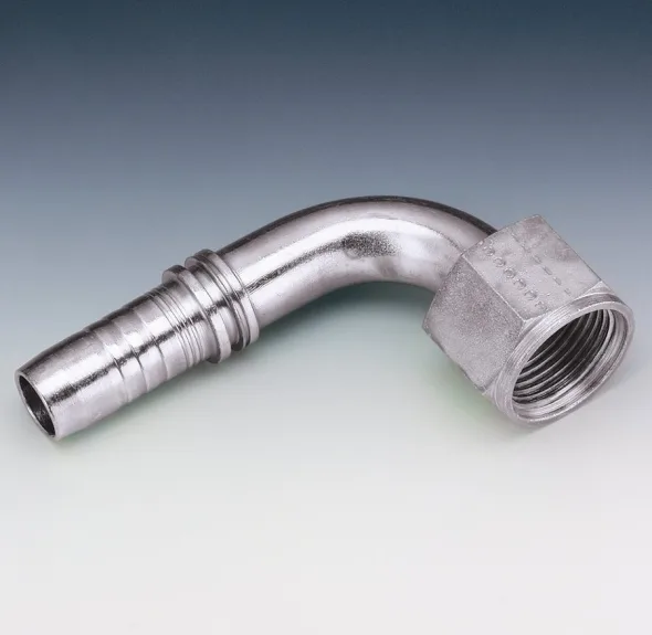 RACCORD 90° FEM ORFS 1 / 4&Prime; X 1 / 4&Prime;