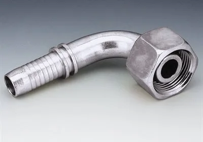 RACCORD 90° FEM MÉTRIQUE 06L X 1 / 4&Prime;
