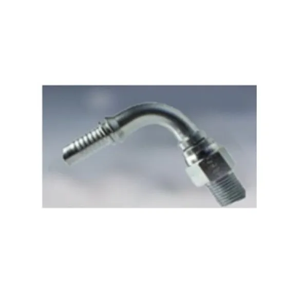 RACCORD 90° MÂLE NPT TOURNANT 1 / 4&Prime; X 1 / 4&Prime;