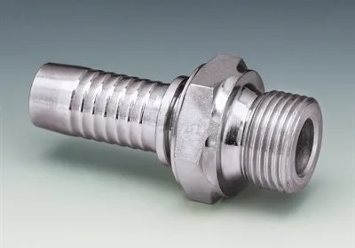 RACCORD MÂLE BSPP PLAT (HIAB) 1 / 4&Prime; X 1 / 4&Prime;