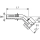 PN AR 45 (Femelle BSPP plat 45°) (Hiab)