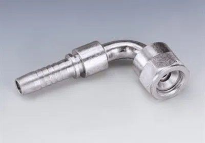 RACCORD 90° FEM JIC ÉVASÉE 45° 3 / 8&Prime; X 3 / 8&Prime;