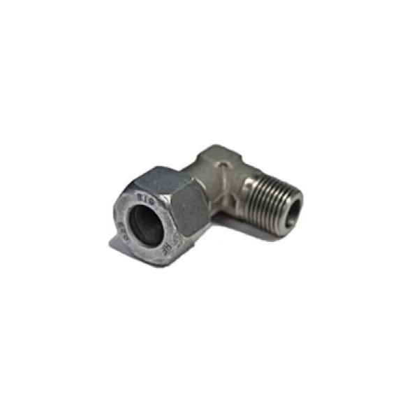 ADAPT. 90° MÂLE MÉTRIQUE 06S X MÂLE NPT 1 / 4&Prime;